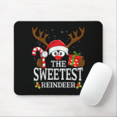 Tapis De Souris 99 Matching Christmas Reindeer Squad - Black Chris (Avec souris)