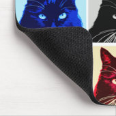 Tapis De Souris 9 vies chat (Coin)