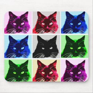 Tapis De Souris 9 vies chat