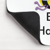 Tapis De Souris a67_cute_bee, abeille heureuse ! (Coin)