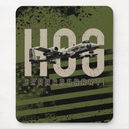 Tapis De Souris A-10 Hog: Air Power (Devant)
