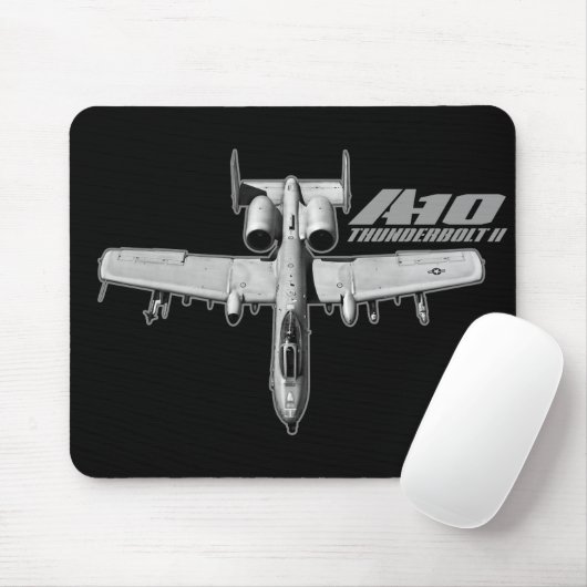 Tapis De Souris A-10 Thunderbolt II Pad Mousepad (Avec souris)