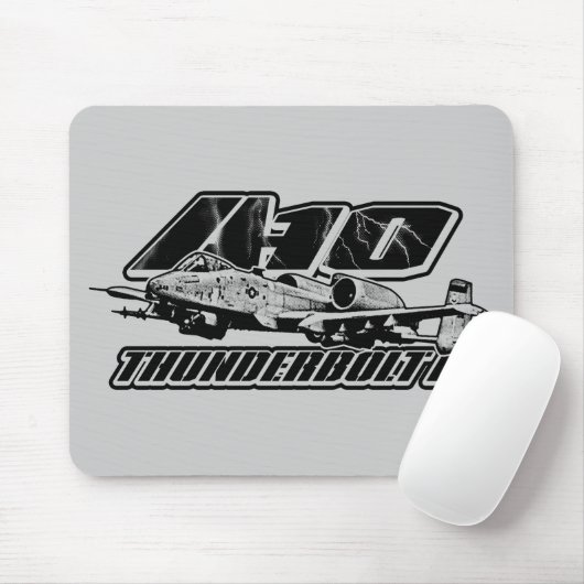 Tapis De Souris A-10 Thunderbolt II Pad Mousepad (Avec souris)