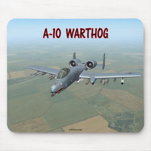 TAPIS DE SOURIS A-10 WARTHOG (Devant)