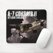Tapis De Souris A-7 Corsair II (Avec souris)