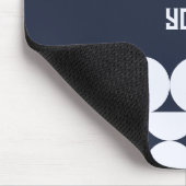 Tapis de souris à arche géométrique avec nom perso (Coin)