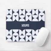 Tapis de souris à arche géométrique avec nom perso (Avec souris)