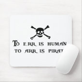 Tapis De Souris À Arr est le pirate (Avec souris)