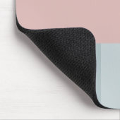 Tapis de souris à bloc de couleur abstrait esthéti (Coin)