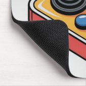 Tapis de souris à boutons d'arcade rétro (Coin)