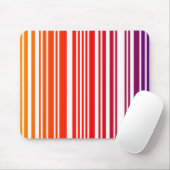 Tapis de souris à code-barres coloré (Avec souris)