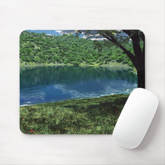 Tapis De Souris À Côté Des Eaux Profondes Mousepad (Avec souris)