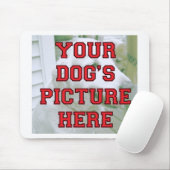 Tapis De Souris A customisé la photo de votre chien (Avec souris)