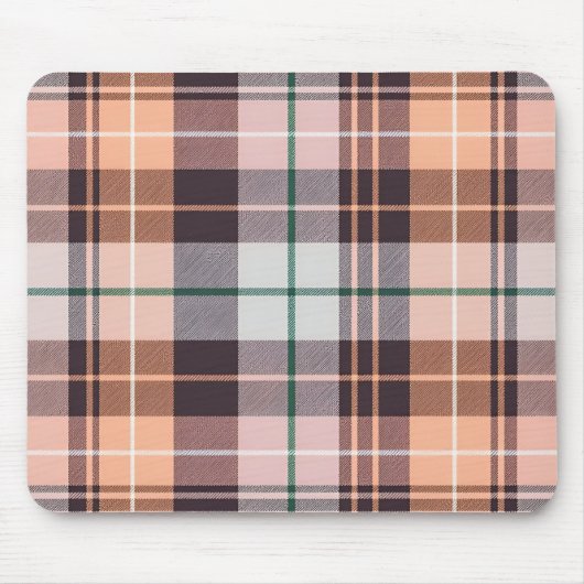 Tapis De Souris à damiers Brown (Devant)