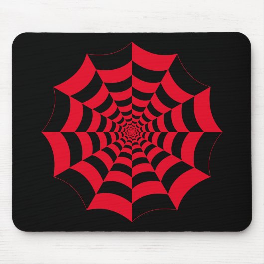 Tapis De Souris À damiers web Spider (Devant)