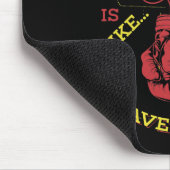 Tapis De Souris A Day Without Boxing Venin Funny Boxer Kickboxing (Coin)