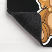Tapis de souris à design divisé Ourson squelette m (Coin)