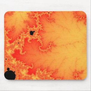 Tapis de souris à feu de charbon