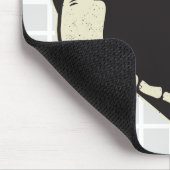 Tapis de souris à grille et mains de squelette (Coin)
