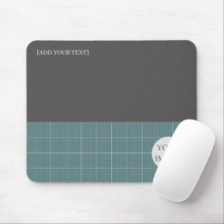 Tapis de souris à grille géométrique plan directeu