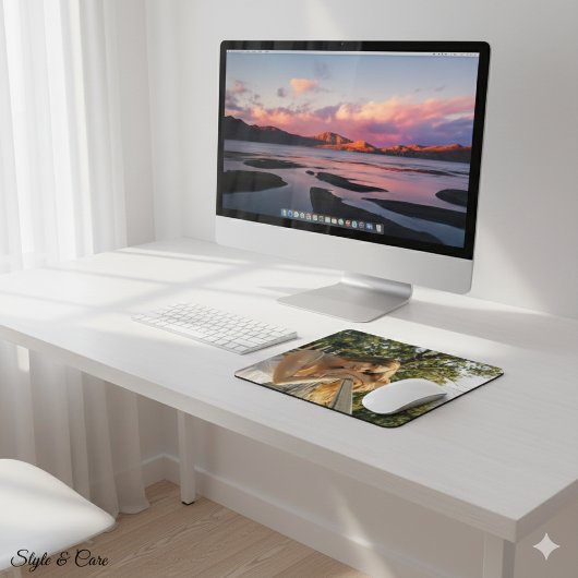 Tapis de souris à image personnalisée accrocheur p