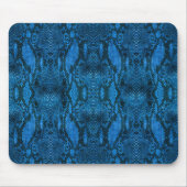 Tapis de souris à impression de peau de serpent bl (Devant)