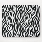 Tapis de souris à impression de peau de zèbre (Devant)