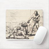 Tapis De Souris A Knock Down - George Bellows - c1917 (Avec souris)