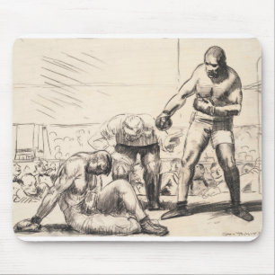 Tapis De Souris A Knock Down - George Bellows - c1917