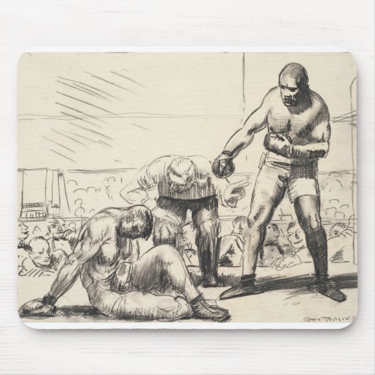 Tapis De Souris A Knock Down - George Bellows - c1917 (Devant)