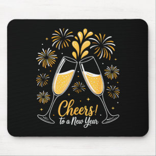 Tapis De Souris À la fête du Nouvel An Eve à rebours Bonne Année