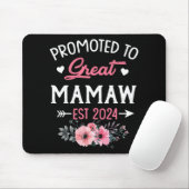 Tapis De Souris À la fleur Great Mamaw Est 2024 (Avec souris)