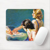 Tapis De Souris À la piscine (Avec souris)