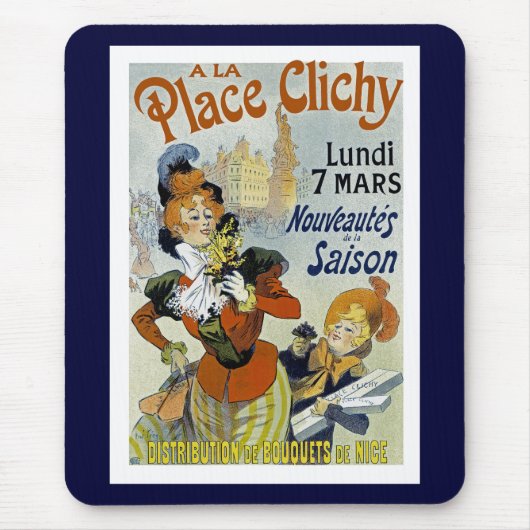Tapis De Souris A La Place Clichy (Devant)