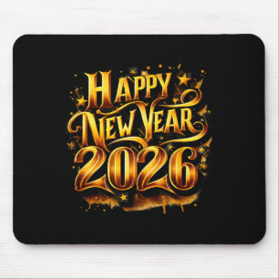 Tapis De Souris À la santé de 2026 Joyeuse fête de Nouvel An