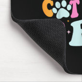 Tapis De Souris À l'ère de la mère chat adorable (Coin)