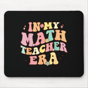 Tapis De Souris À l'ère de l'enseignant de mathématiques Rétro Ret