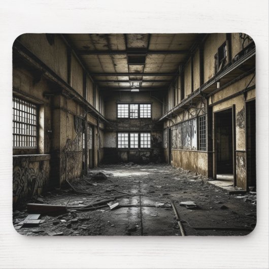 Tapis De Souris À l'intérieur d'une station abandonnée (Devant)