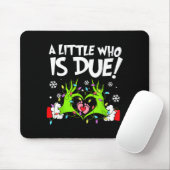 Tapis De Souris A Little Who Is Due Funny Christmas Pregnancy Anno (Avec souris)