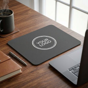 Tapis de souris à logo personnalisé Entreprise m