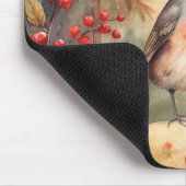 Tapis De Souris A lovely Robin in Autumn (Coin)