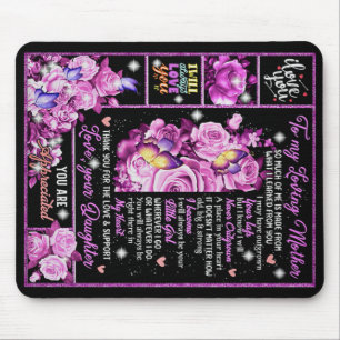 Tapis De Souris À Ma Mère Cadeau Anniversaire, Amour Maman Idée Ca