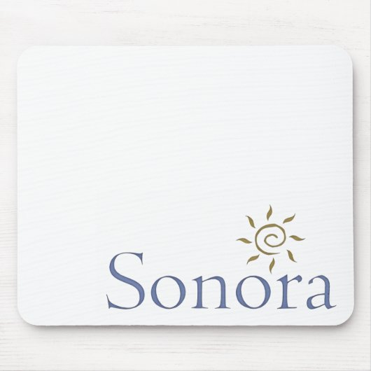 Tapis de souris à marque Sonora (Devant)