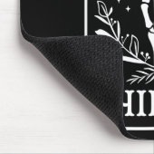 Tapis De Souris À mes trente 40e anniversaire Squelette Gothique H (Coin)