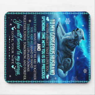 Tapis De Souris À Mon Don De Loup De Mari, Cadeau D'Anniversaire D