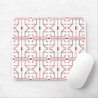 Tapis de souris à motif abstrait de hiéroglyphe