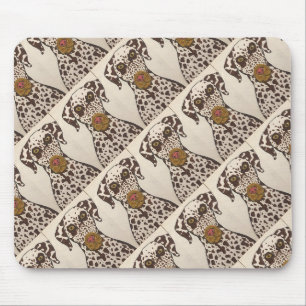 Tapis de souris à motif dalmatien
