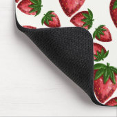 Tapis de souris à motif de fraise doux comme une b (Coin)