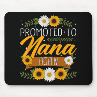 Tapis De Souris À Nana de nouveau tournesol première fois Nana