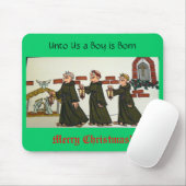Tapis De Souris À nous un garçon est né (Avec souris)